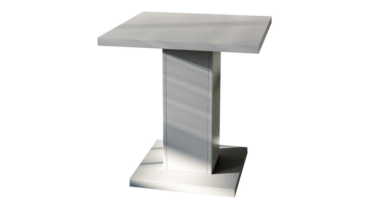 ESSTISCH Adam Grau Matt - Grau, Holzwerkstoff (70/70/75cm) - Vladon