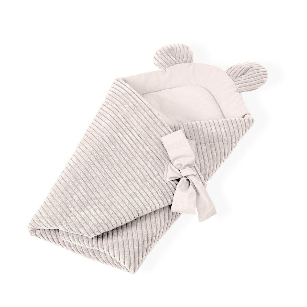 BABYWICKELTUCH, Aesthetic, écru - Weiß, Textil (35/65cm) - MeowBaby