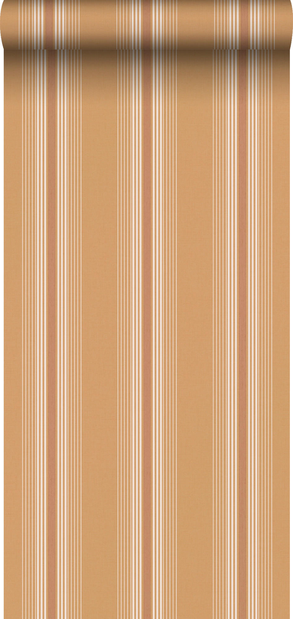TAPETE Streifen 53 cm x 10 m - Orange, Papier (53/1000cm) - Sanders & Sanders