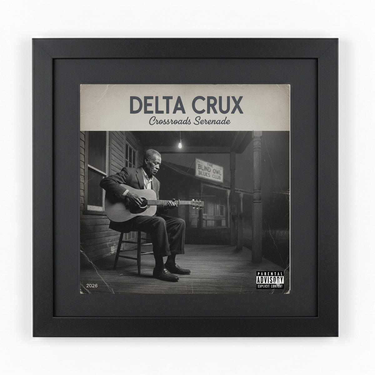 SCHALLPLATTEN RAHMEN 40/40 für das Cover - Schwarz, Holz (40/40cm) - K-Möbel