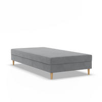 BOXBETT 80x200 CASPE, Grau - Grau, Textil (80/200cm) - Mebligo