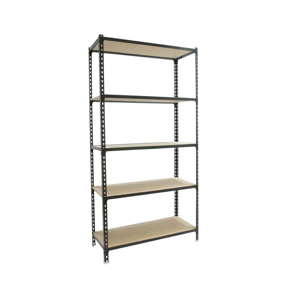 SCHWERLASTREGAL Big Muli HxBxT 200 x 100 x 40 cm 5 Fachböden Fachlast 150 kg Anthrazit - Anthrazit, Metall (100/200/40cm) - PROREGAL
