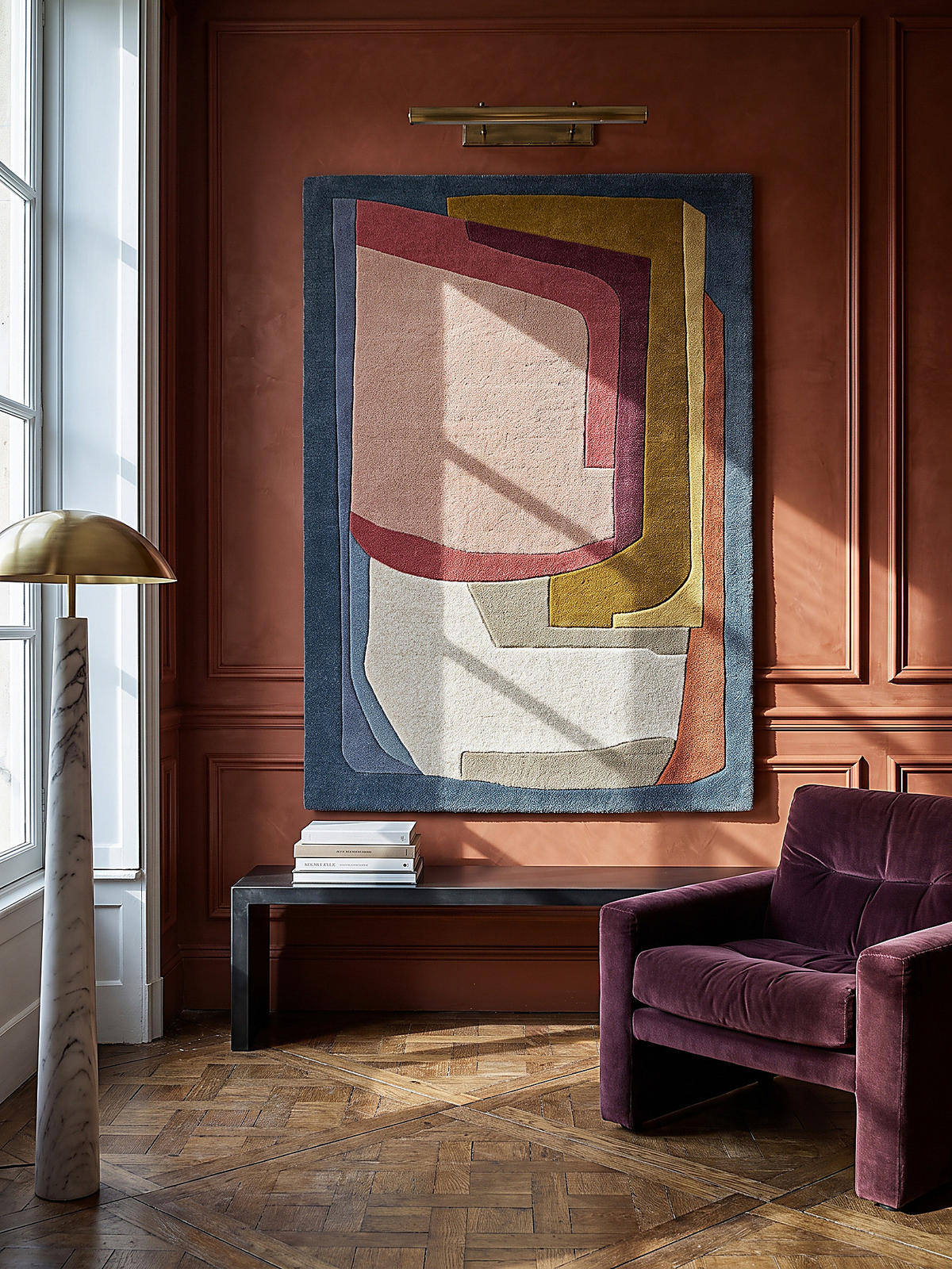 WOLLTEPPICH handgetuftet DIBBIN, Farbblöcke, Multi, 160 x 230 cm - Multicolor, Textil (160/230cm) - KADIMA DESIGN