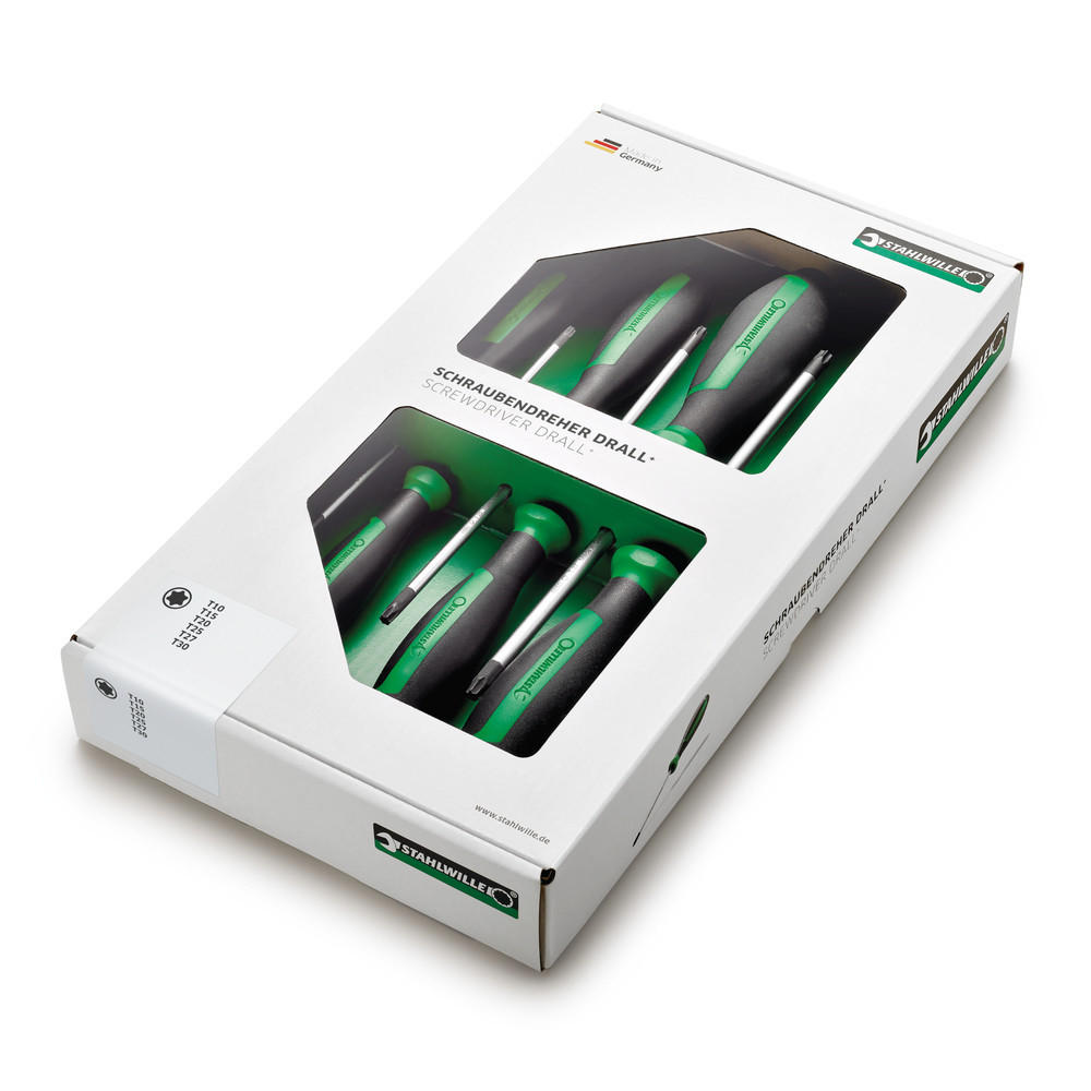 SCHRAUBENDREHER Satz Torx 6-tlg. - Multicolor, Kunststoff (320/180/50cm) - Stahlwille
