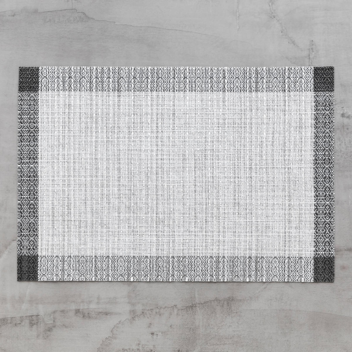 DEKORATIVES TISCHSET Soto - Grau, Kunststoff (45/30/1cm) - home&you