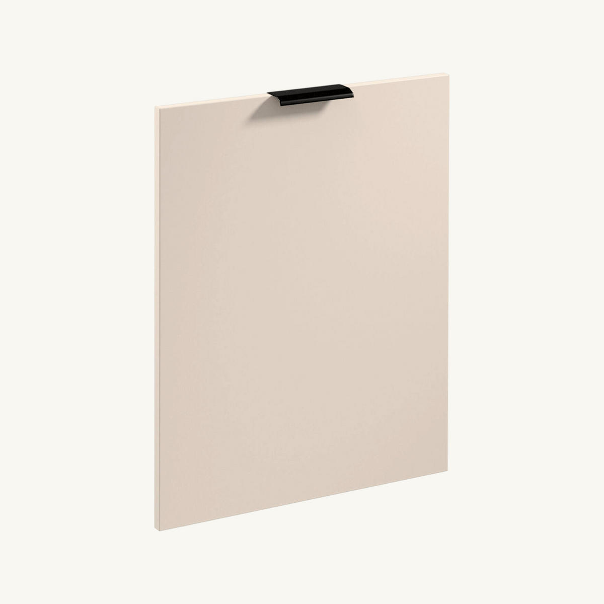 KÜCHENZEILE 240 cm Livaro – KU-S26 – Beige / Dunkle Eiche - Beige/Schwarz, Holzwerkstoff/Metall (240/247/60cm) - hi-markt