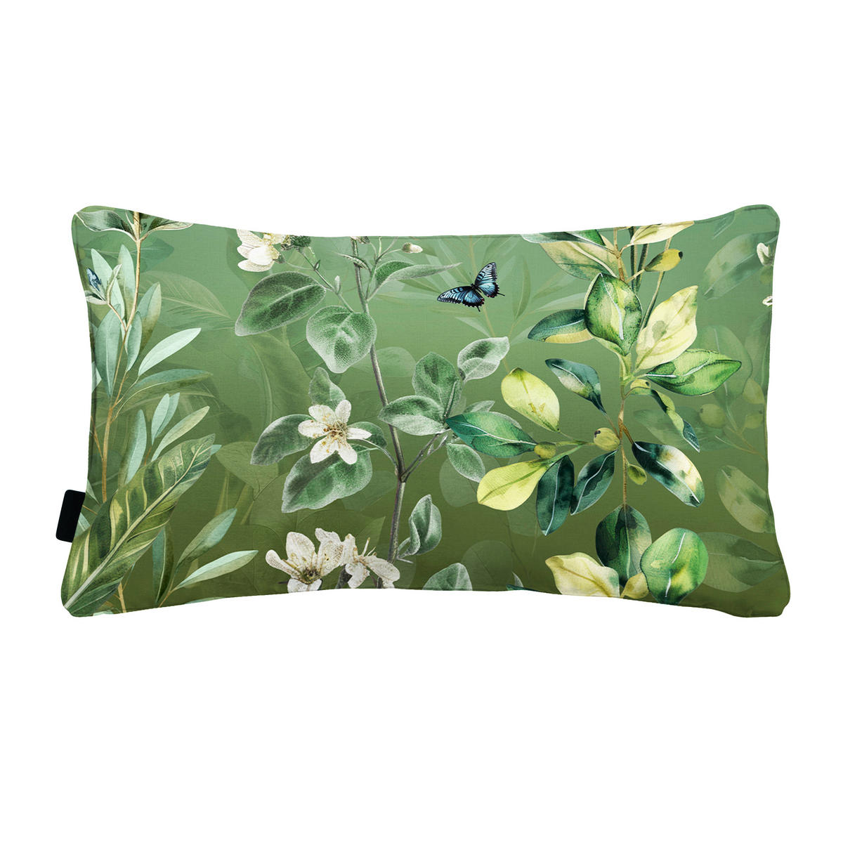 DEKORATIONSKISSEN Elisa - Grün - 30/50/10 cm - 4er-Set - Grün, Textil (50/30cm) - Madison