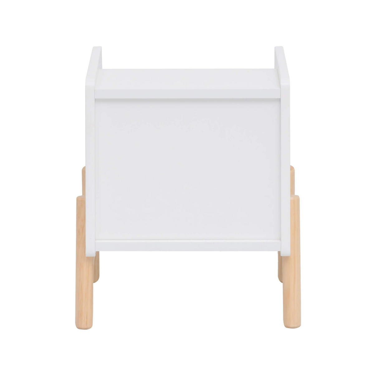 KINDERNACHTKÄSTCHEN Weiß 49/43/30 cm - Weiß, Holzwerkstoff (40/49/30cm) - Mobili Rebecca