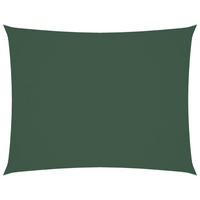 SONNENSEGEL Oxford-Gewebe Rechteckig 3,5x4,5 m Dunkelgrün - Grün, Textil (450/350cm) - furnicato