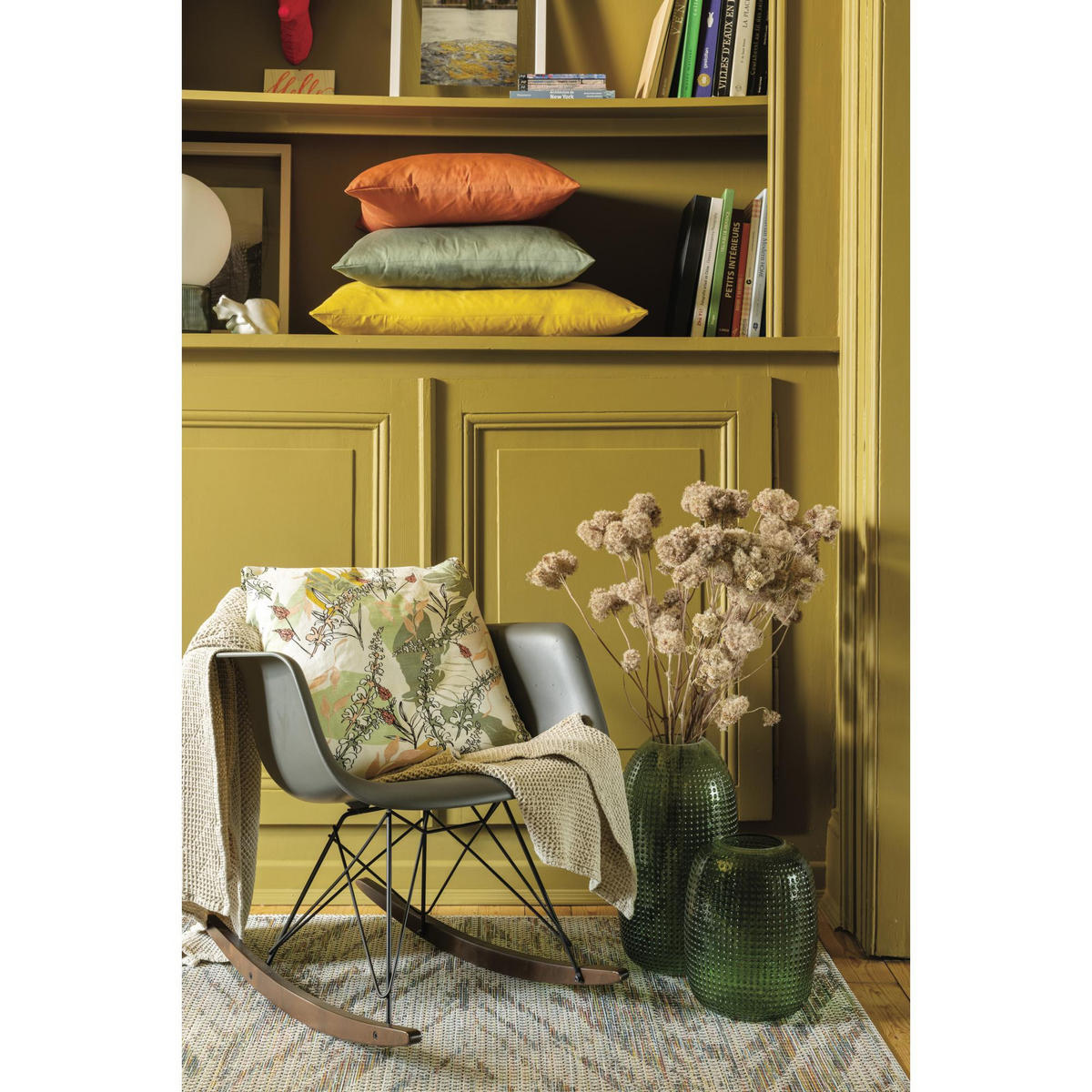 RECYCELTE TAGESDECKE Maia leinen 260 x 260 cm - Champagner, Textil (260/260cm) - Vivaraise
