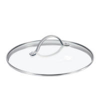 DECKEL PFANNENGlas - ø 28 cm - Transparent, Glas (28cm)