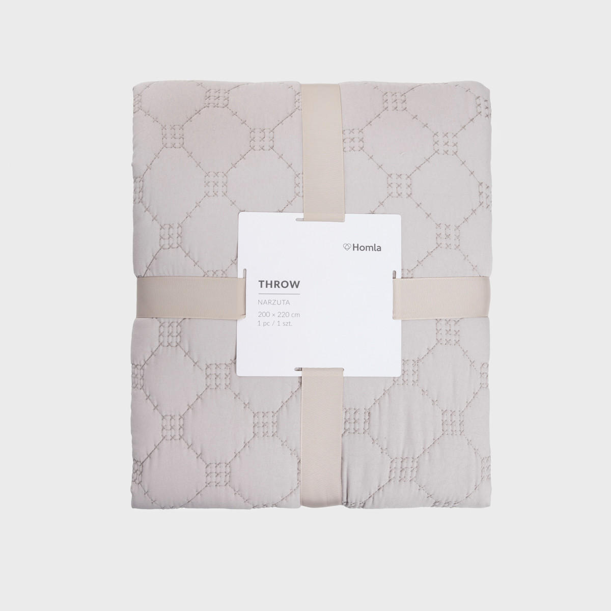 TAGESDECKE Sprout beige 200/220 cm - Beige, Textil (200/220cm) - Homla