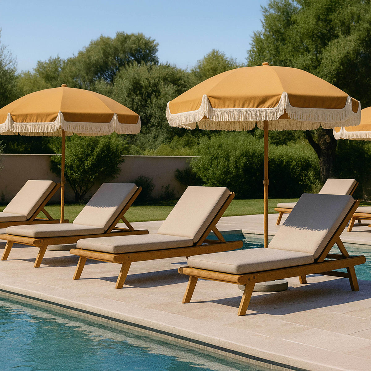 SONNENSCHIRM, Braun - Braun, Metall (200/200cm) - Oviala