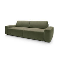 SOFA BOULI Grün 257x105x82 cm - Grün, Textil (257/82/105cm) - FURNLUX