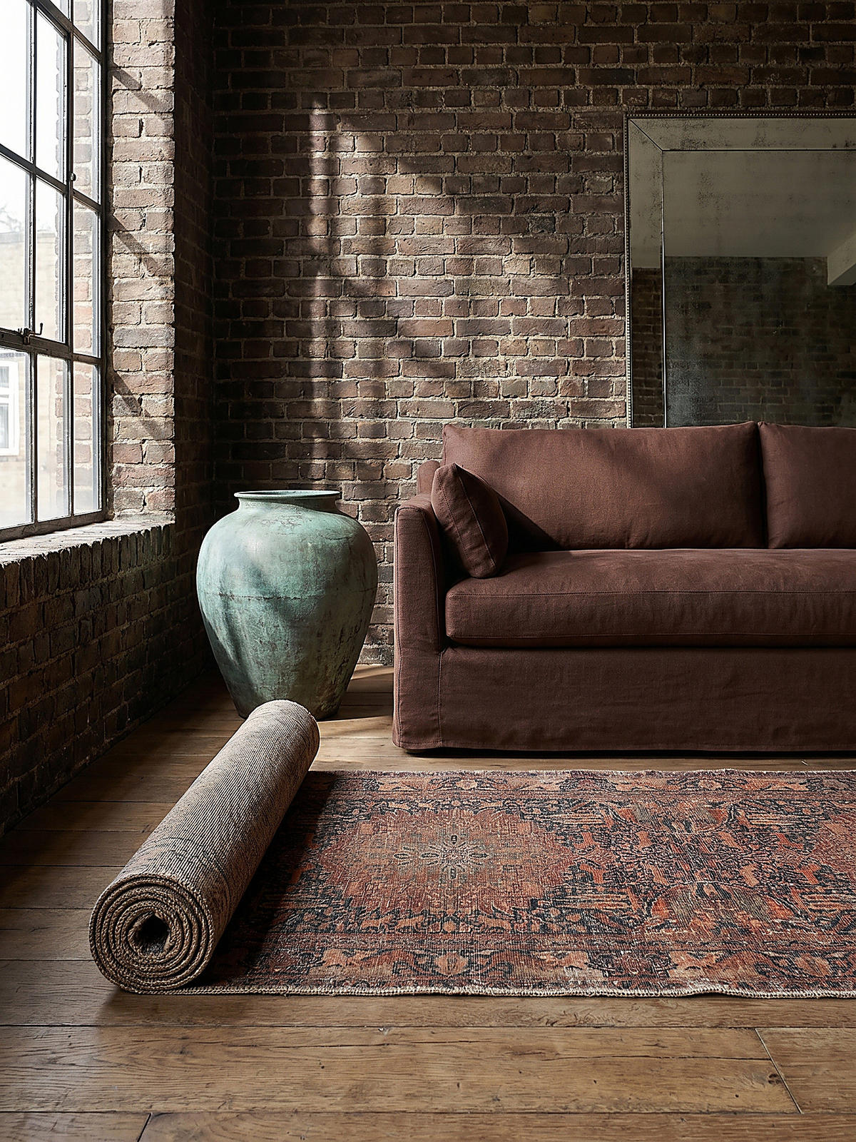 TEPPICHLÄUFER HURST 60/230 cm - Rot, Textil (230/60cm) - KADIMA DESIGN