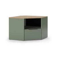 TV KOMODA Wido Zelena 68 x 50 cm - zelena, drvni materijal (68/50/68cm) - Vicco