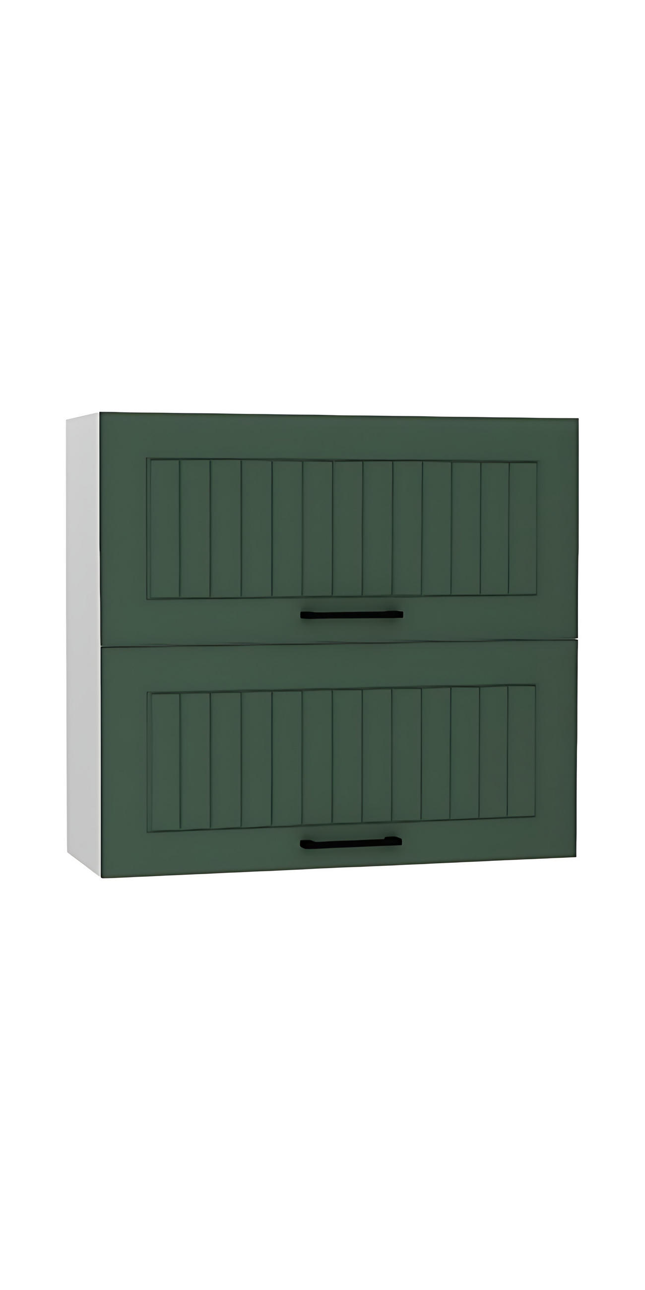 HÄNGESCHRANK W80GRF/2 -ARVION - Funktionales Design Konzept - Grün, Holz/Metall (80/72/30cm)