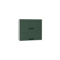 HÄNGESCHRANK W80GRF/2 -ARVION - Funktionales Design Konzept - Grün, Holz/Metall (80/72/30cm)