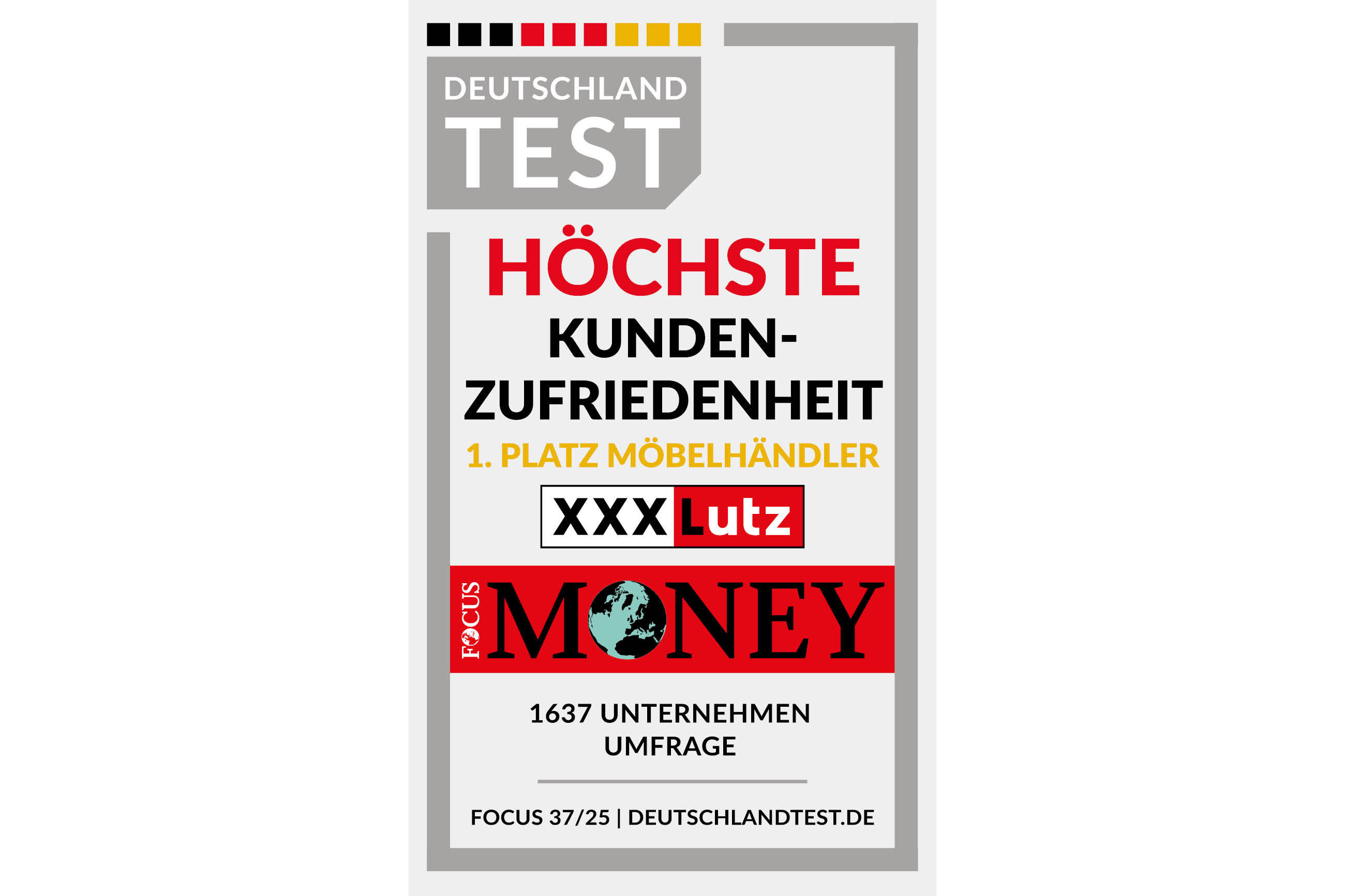 Siegel - Höchste Kundenzufriedenheit
