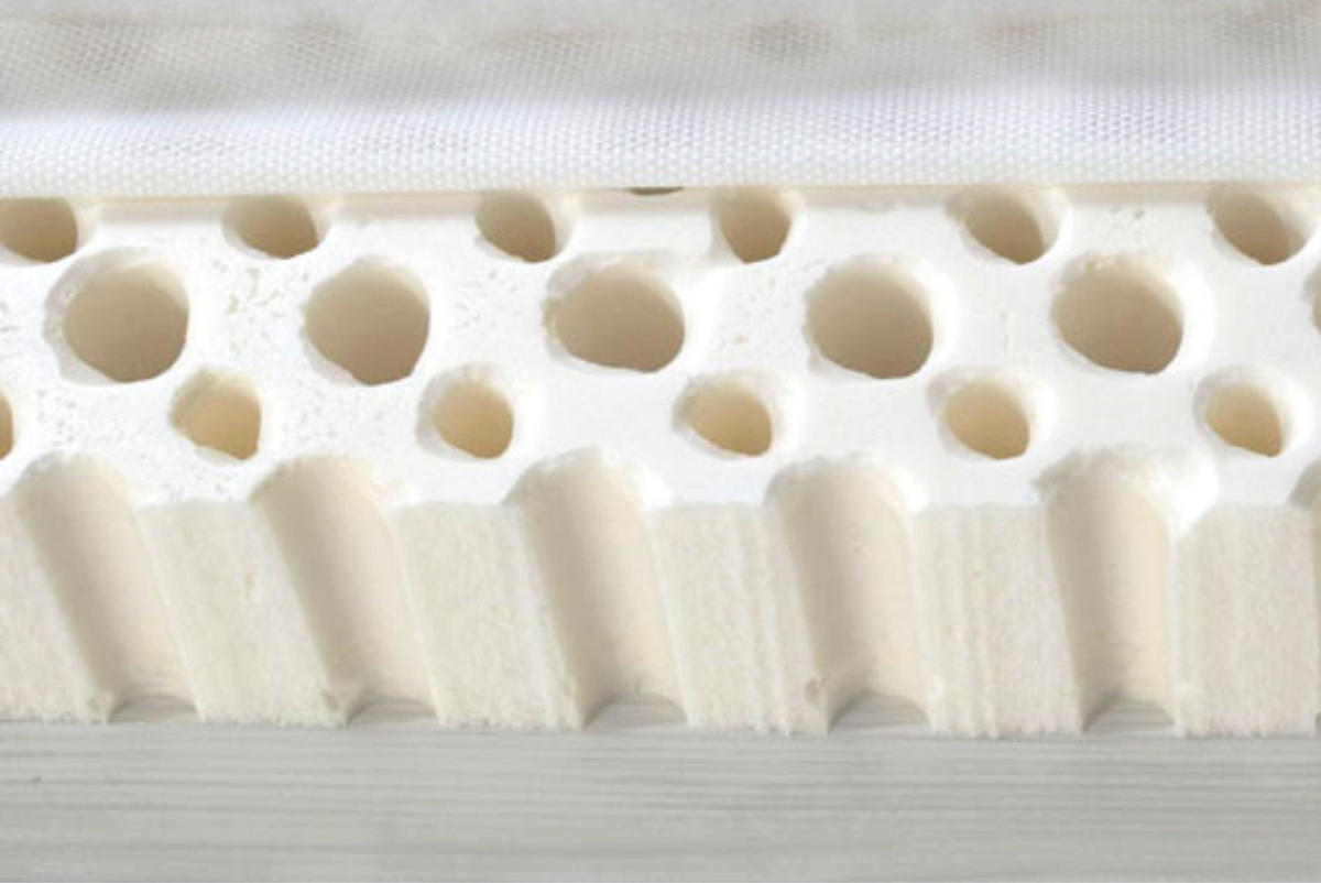 TOPPER Black Label Latex 150x200 cm – Höhe 8 cm - Schwarz, Textil - Letti Moderni