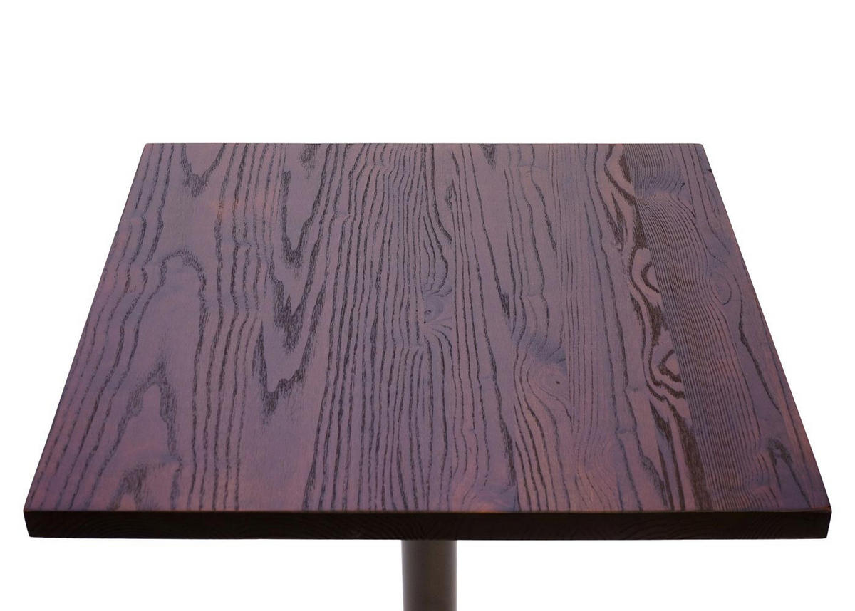 BISTROTISCH eckig Dunkelbraun - Dunkelbraun, Holz (80/80/75cm) - MCW