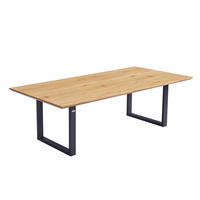 ESSTISCH ECKIG AVENCIA - Light Oak, 240 x 120 cm - Hellbraun, Holz (240/120/4cm) - Home Deluxe