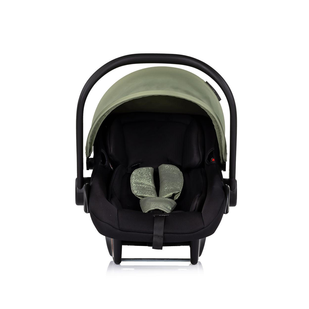 BABYSCHALE SET Vista grün Station Vista i-Size (40-87cm) verstellbar - Grün, Kunststoff (43/56/60cm) - Chipolino