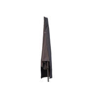 SONNENSCHIRMABDECKUNG Solenzara Grau 200 x 40 x 45 cm - Grau, Kunststoff (40/45/200cm) - Concept Usine