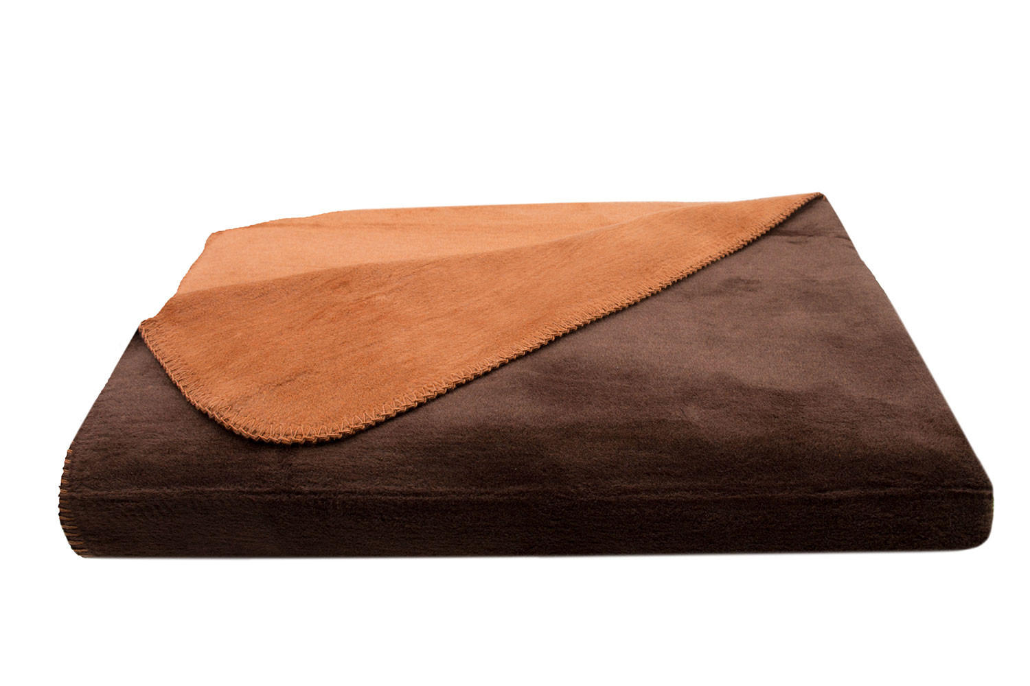 KUSCHELDECKE, 150x200 cm, 60% Baumwolle, 40% Polyacryl, Braun - Braun, Naturmaterialien (150/200cm) - Zollner