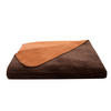 KUSCHELDECKE, 150x200 cm, 60% Baumwolle, 40% Polyacryl, Braun - Braun, Naturmaterialien (150/200cm) - Zollner