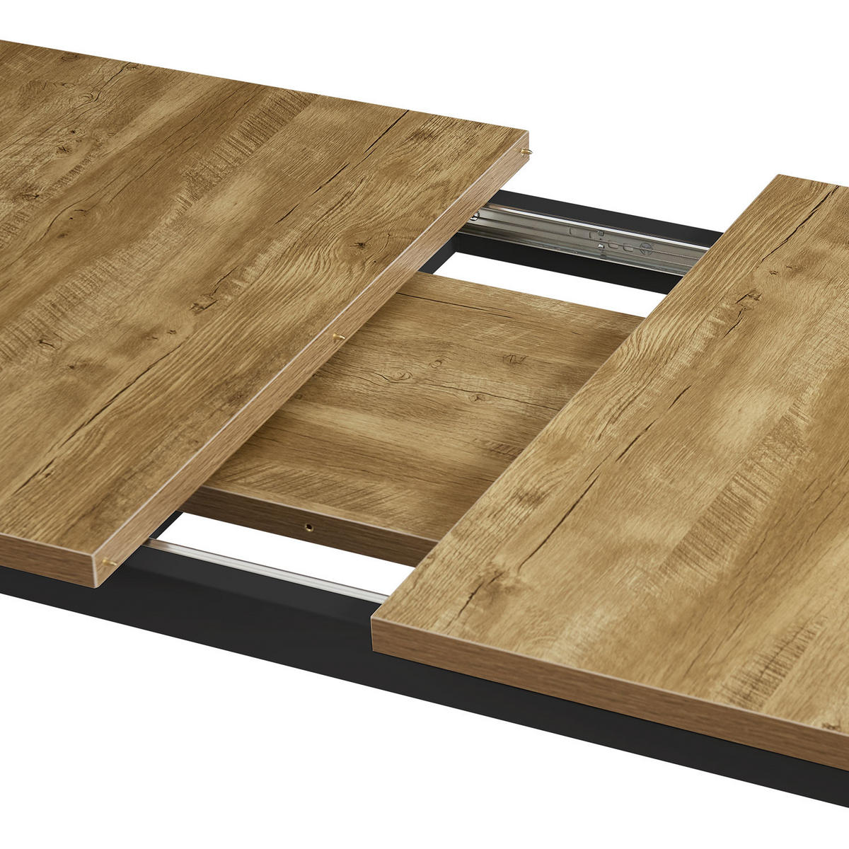 ESSTISCH ANNA 120-160/80/76 cm Wildeiche - Wildeiche, Holz (80/120/76cm) - B&D Home