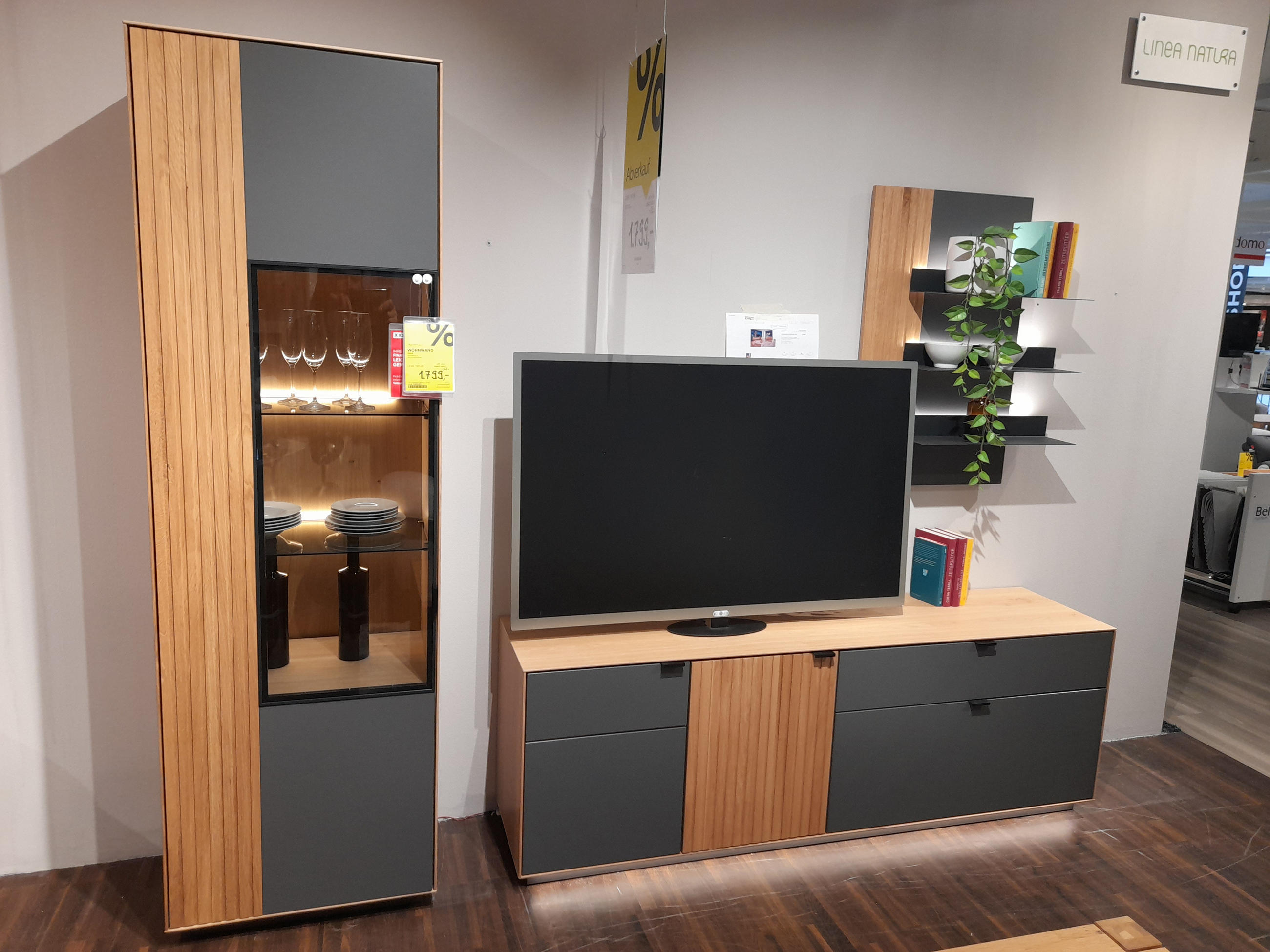 Wohnwand TIMOUR - Linea Natura