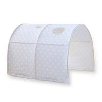 TUNNELSET für Hochbett 90 cm Sterne - Grau, Textil (90/70/100cm) - Homestyle4u