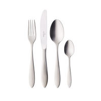 TAFELBESTECK GEBÜRSTET Arthur grau 24er Set - Grau, Metall - Villeroy & Boch