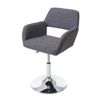 ESSZIMMERSTUHL Grau, Silber - Silberfarben/Grau, Textil (58/89/55cm) - MCW