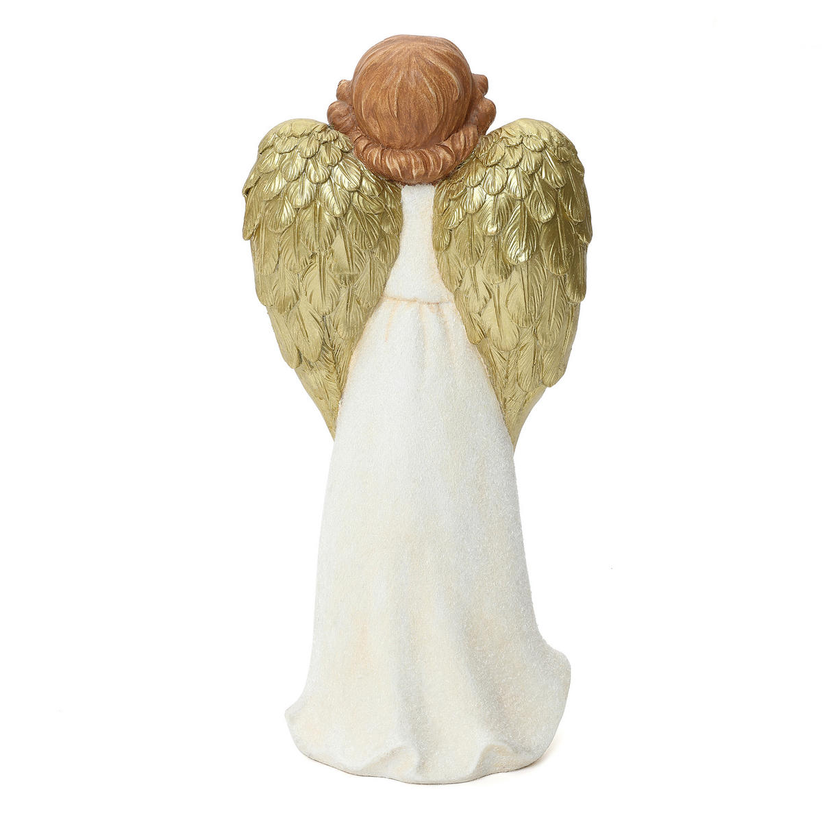 ENGELFIGUR Weihnachten HTST0186 - Beige/Goldfarben, Stein (19/63/29cm) - Hometopia