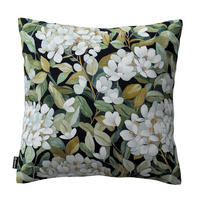 KISSENHÜLLE Botanic weiss- schwarz, 43x43 cm - Grün, Textil (43/43cm) - Dekoria