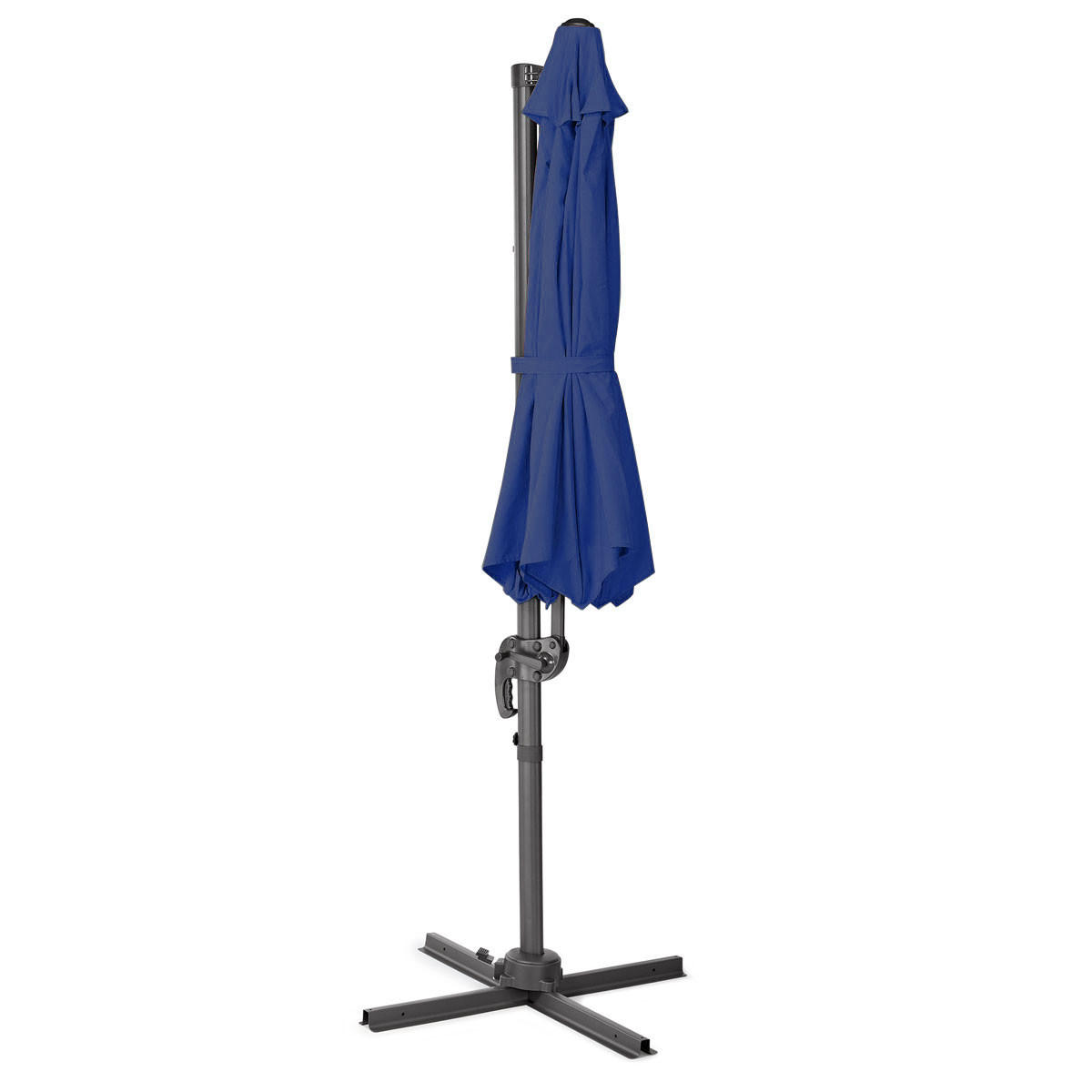 AMPELSCHIRM 3m Blau (3er Set) - Blau, Textil (290/290cm) - SVITA