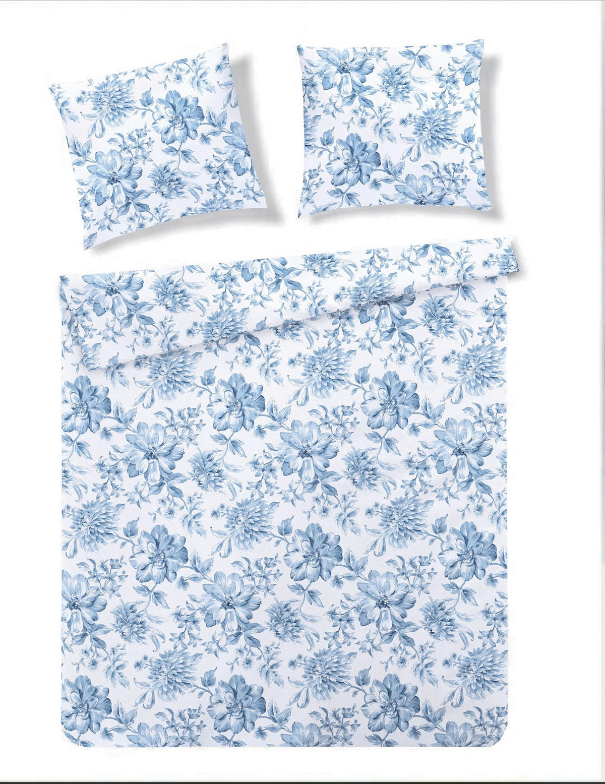BETTWÄSCHE Rapallo - Hellblau, Textil (200/220cm) - home&you