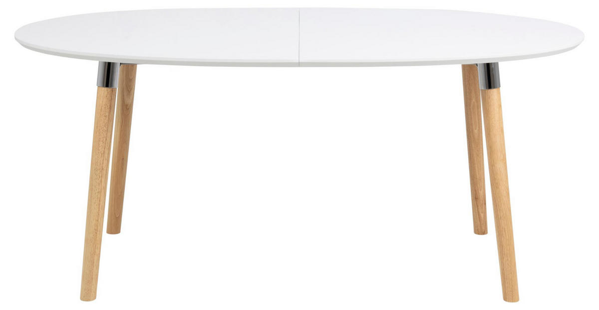 ESSTISCH 100x170/270 cm weiss - Weiß, Holzwerkstoff (100/170/74cm) - ebuy24