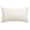 DEKOKISSEN Bouclé Soana 30/50 cm - Creme, Textil (50cm) - Atmosphera Createur d´interieur