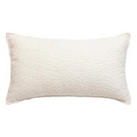 DEKOKISSEN Bouclé Soana 30/50 cm - Creme, Textil (50cm) - Atmosphera Createur d´interieur