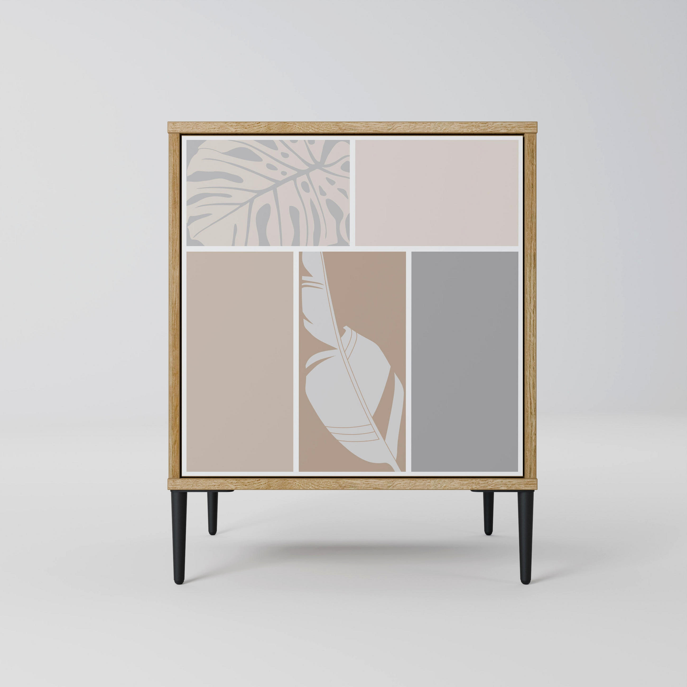 SpaceRebels Sideboard Eiche 57.5x72.5x42 cm