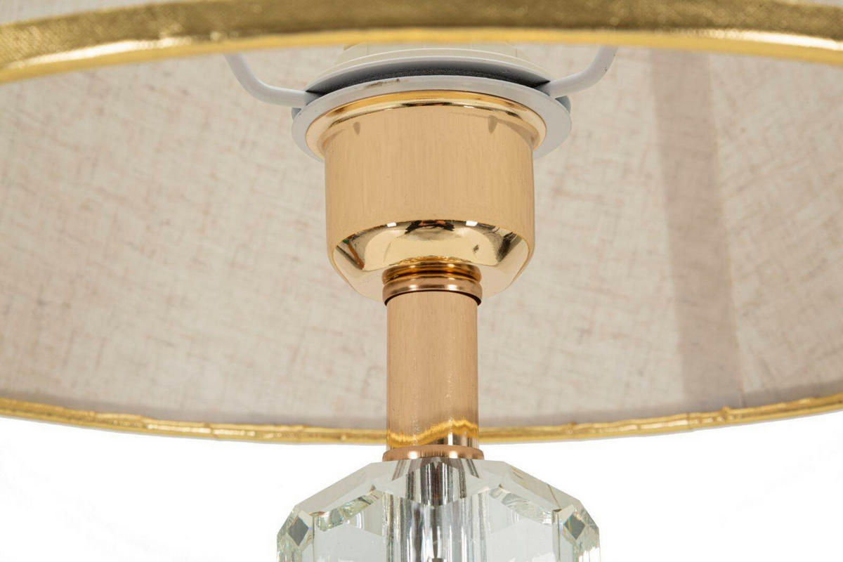 TISCHLEUCHTE Praga 52 cm - Beige, Metall (30/30/52.5cm) - Mauro Ferretti