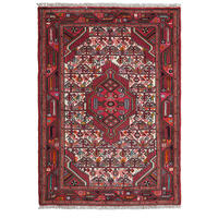 TEPPICH Assadabad Mehrfarbig 121/86 cm Schurwolle - Multicolor, Textil (86/121cm) - Looma