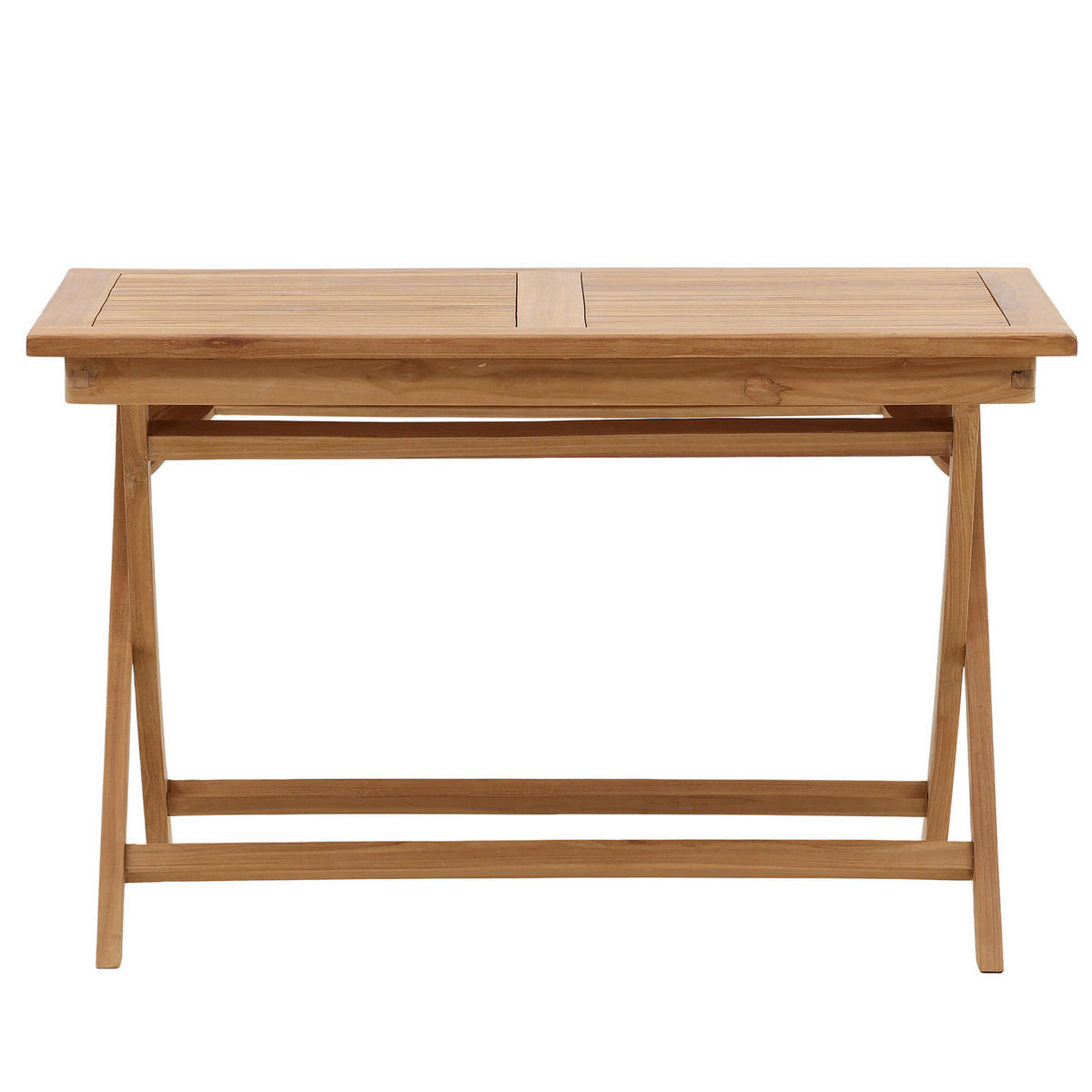 GARTENTISCH - Beige - Holz teilmassiv - 70 x 75 x 120 cm - Beige, Holz (120/70/75cm) - home24