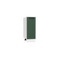 UNTERSCHRANK D30 P/L - Arvion - Funktionales Küchenelement - Grün, Holz/Metall (30/82/52.4cm) - ROYAL24_MARKT