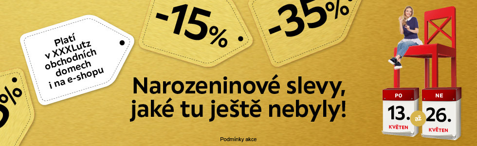 XXXL narozeniny