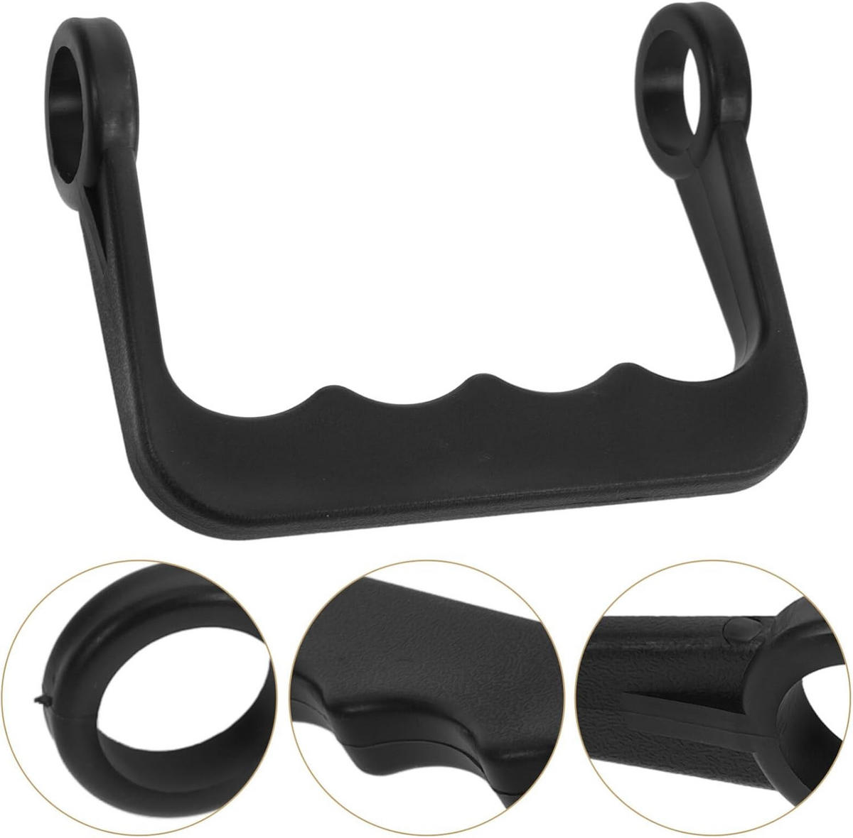 MÖBELGRIFF 1er-Set - Schwarz, Kunststoff (8.3/8.3/11cm)