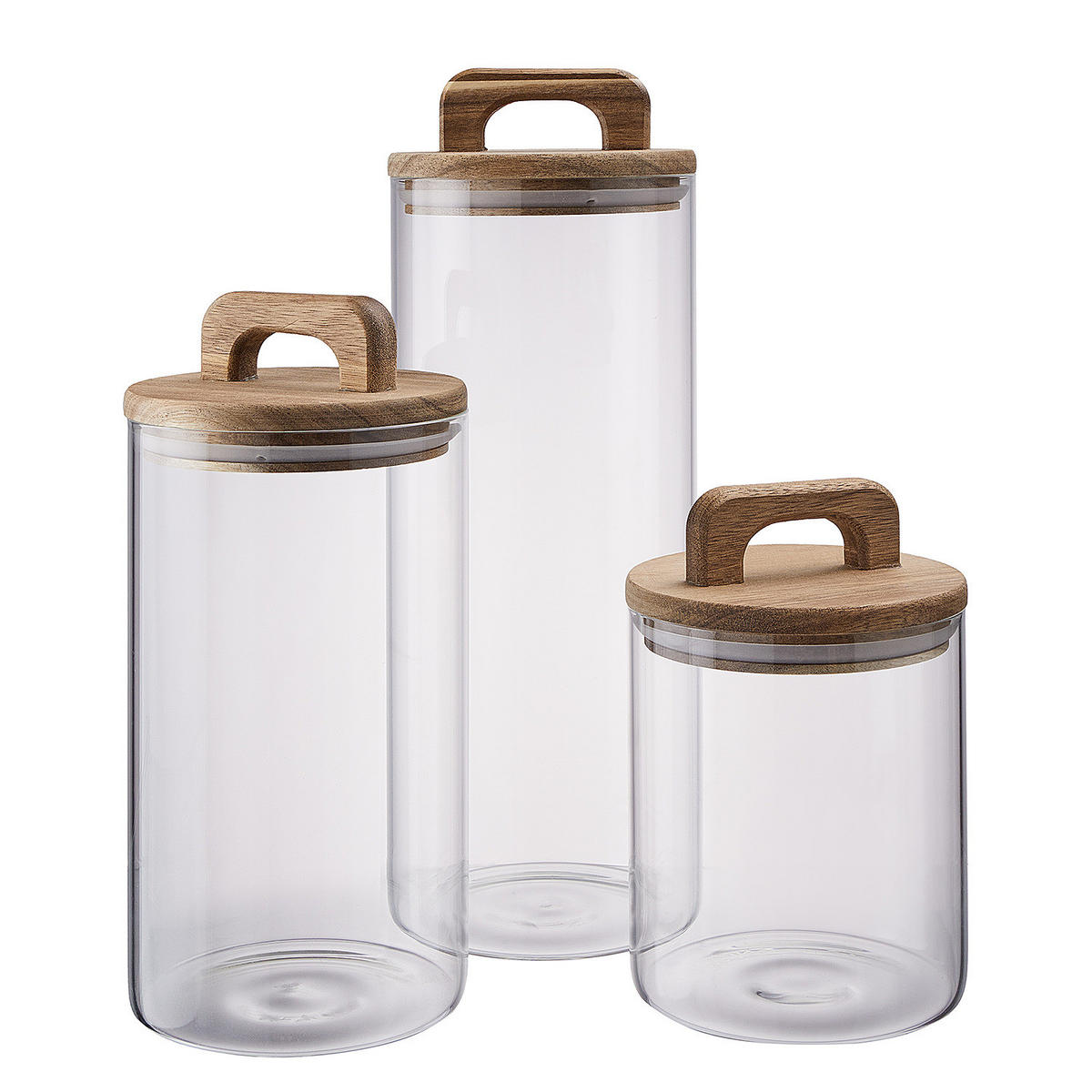 VORRATSGLAS (6er Set) Storage - Transparent, Glas (10/29/10cm) - Butlers